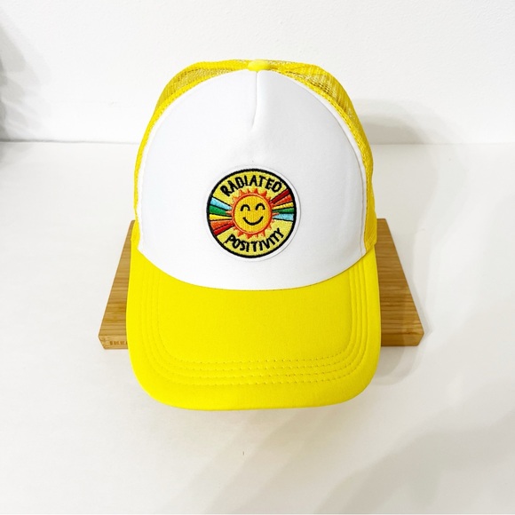 Handmade Accessories - Radiated Positivity Custom Trucker Hat